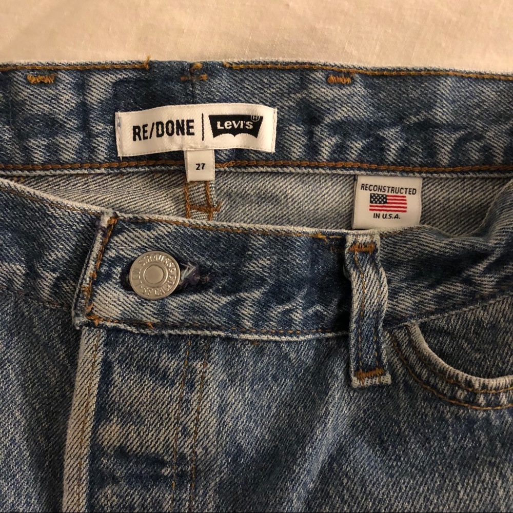 Re/done shorts!! Barely worn